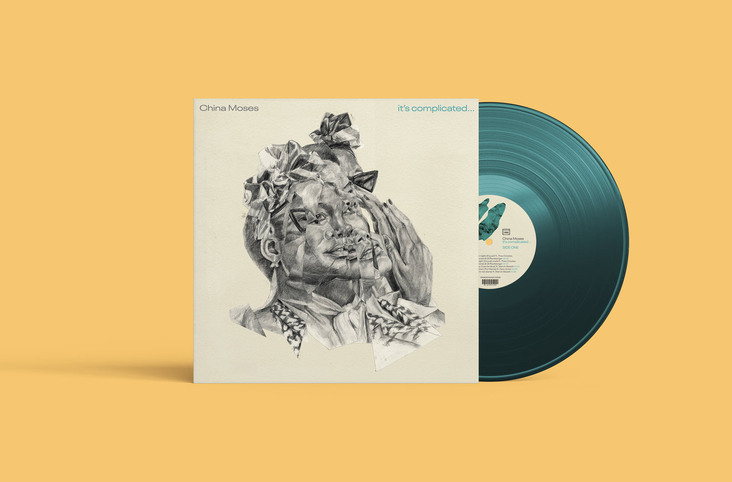 It's complicated...Turquoise vynil limited signed edition